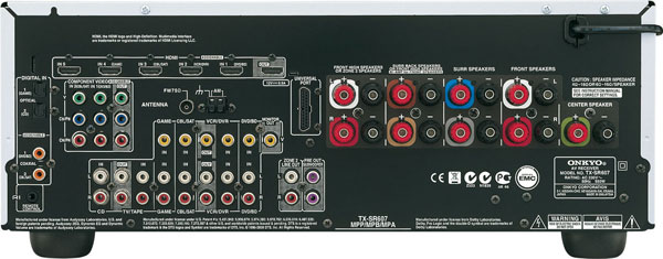 Onkyo TX-SR607  7.2