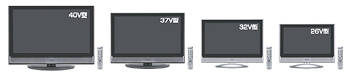   LCD TV  JVC 