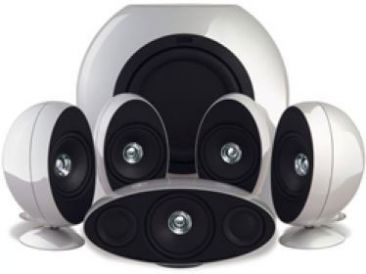 KEF 3005 High Gloss Silver